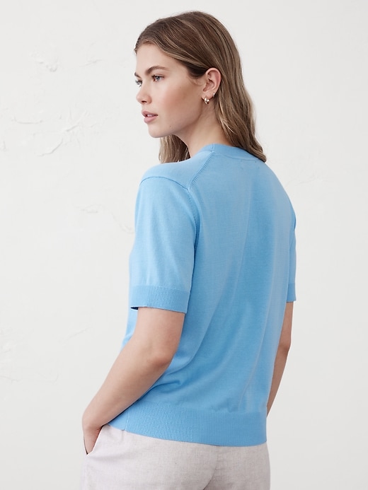 Forever Short-Sleeve Sweater