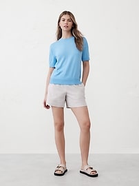 Forever Short-Sleeve Sweater