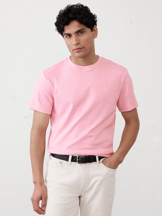 Luxe Touch Crew-Neck T-Shirt