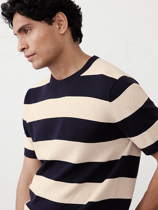 Refined Textured T-Shirt