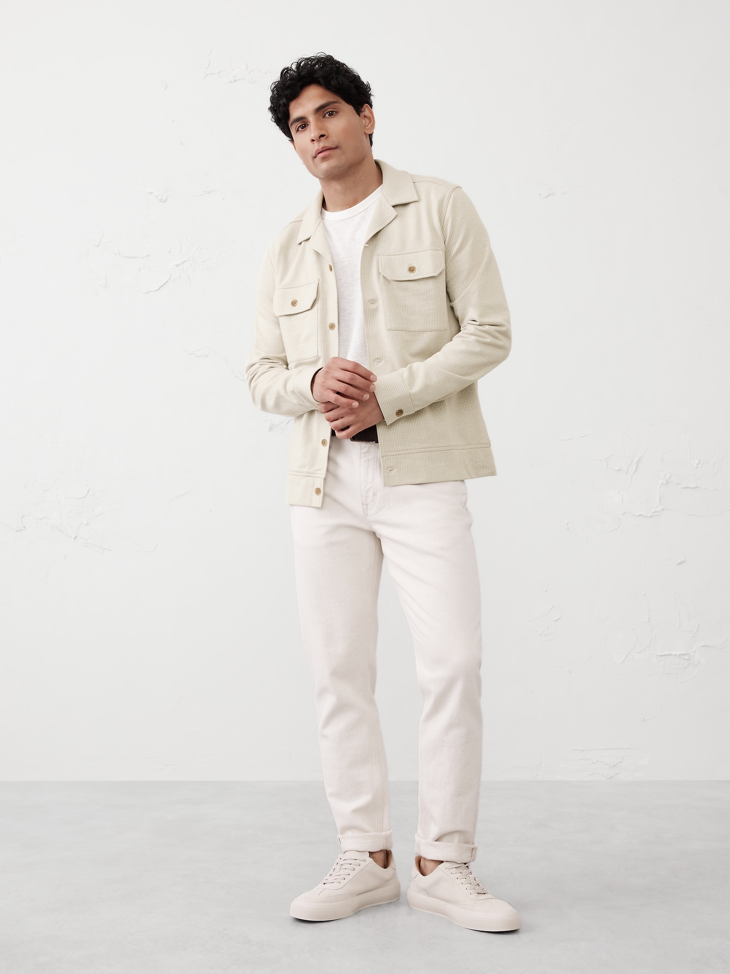 Ribbed Knit Jacket