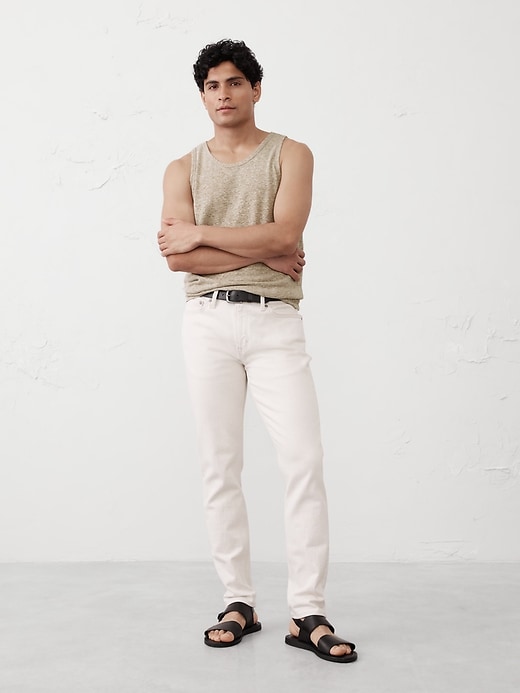 Linen-Blend Tank
