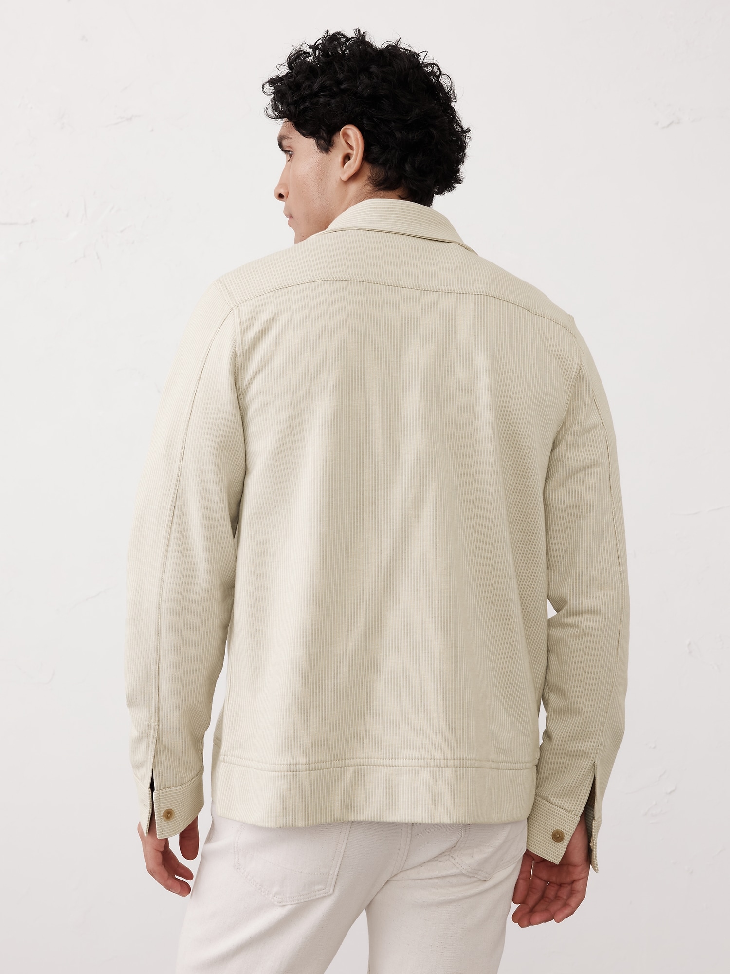 Ribbed Knit Jacket