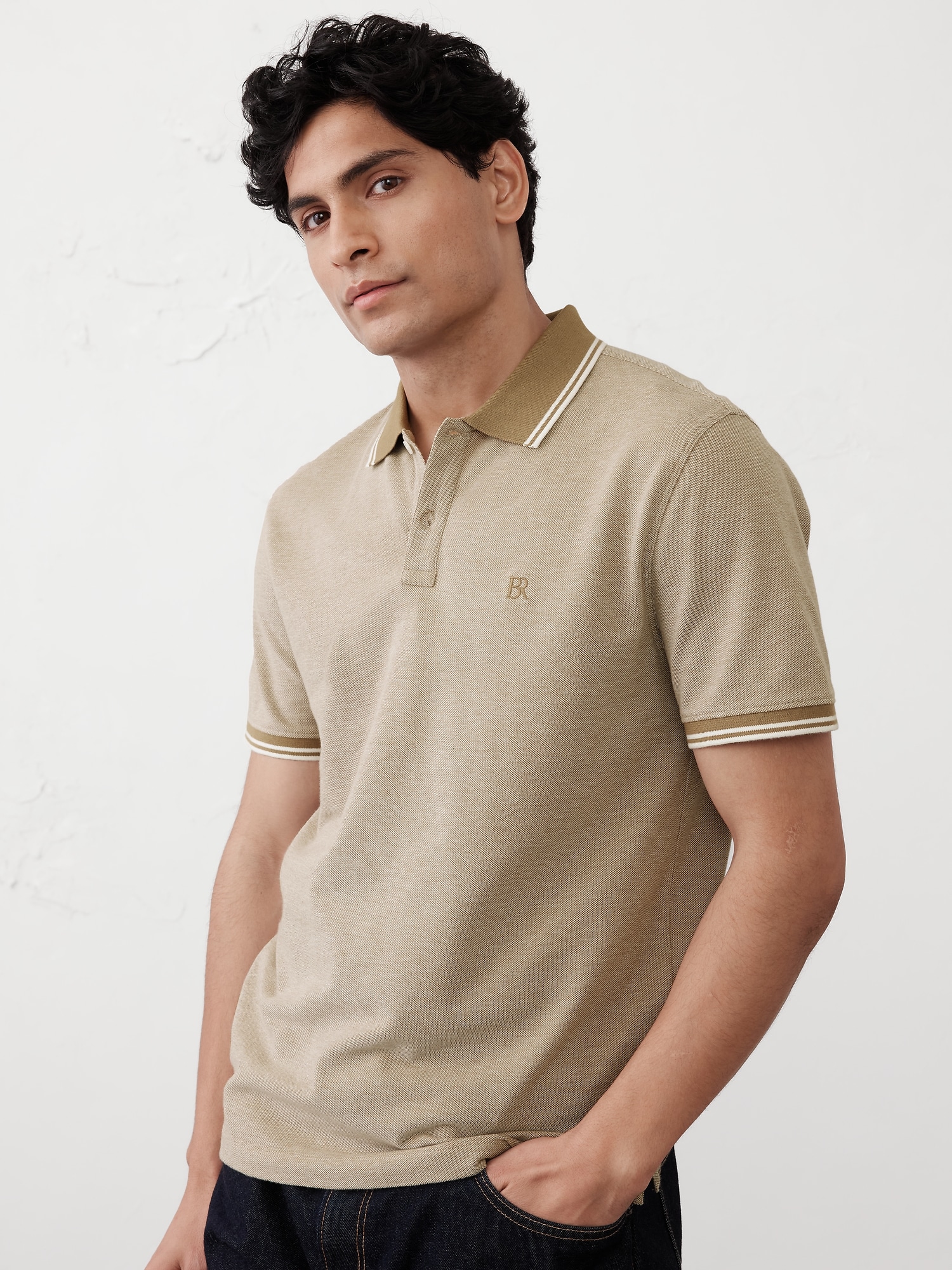 Cotton Pique Polo