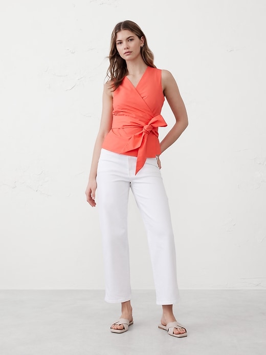 Banana Republic ★ 夏にぴったりの一着 Poplin Corset ドレス Poplin Corset Waist Midi Dress | Banana Republic Factory