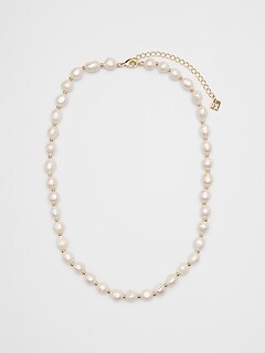 BANANA REPUBLIC FACTORY☆Mother of Pearl Bar Necklace・Gold Mother of Pearl Bar Necklace | Banana Republic Factory