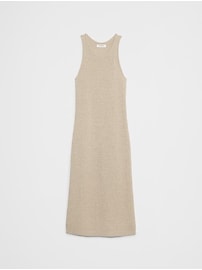 Textured Midi Sweater Dress