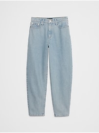 High-Rise Barrel Jean