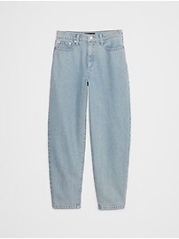 High-Rise Barrel Jean