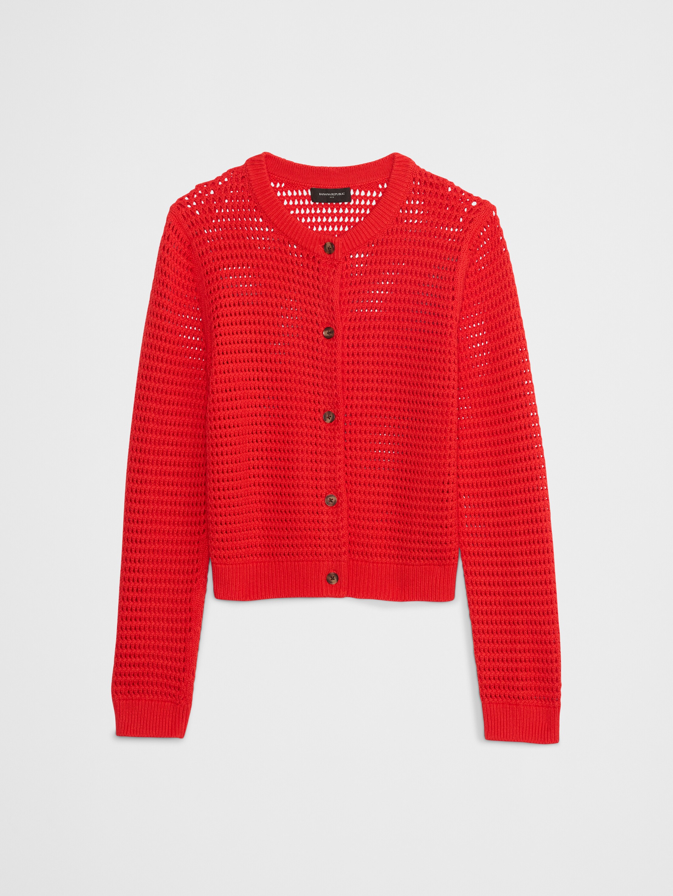 Open Stitch Cardigan Sweater | Banana Republic Factory