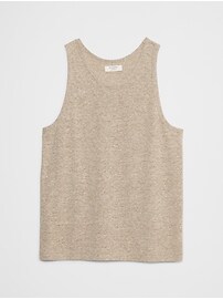 Linen-Blend Tank