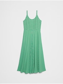 Scoop-Neck Midi Dress
