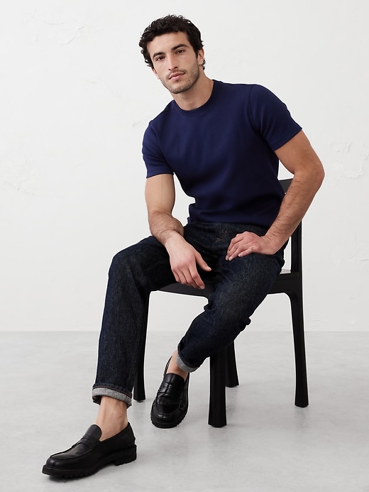 Mini Ribbed Shirt | Banana Republic Factory