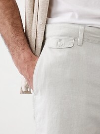 7" Linen-Blend Short