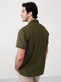 Eyelet Resort Shirt