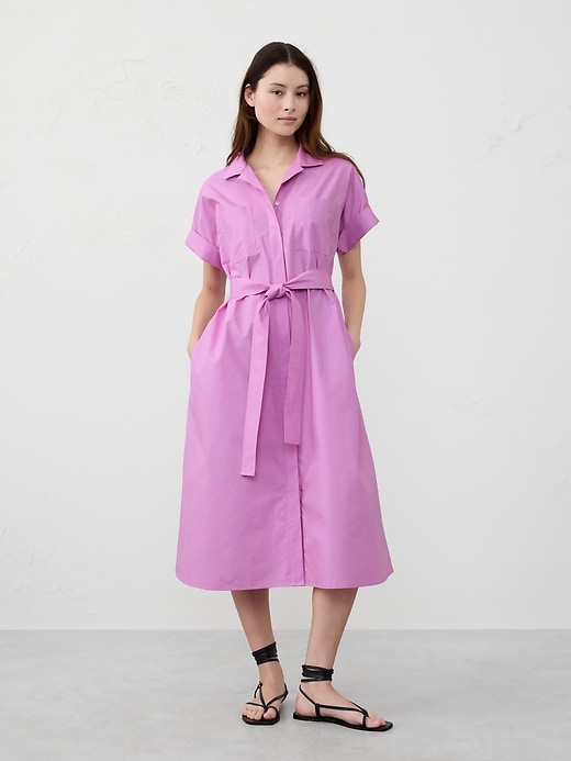 【新作】någonstans tuck drape shirt dress Oversized Striped Shirt Dress – TOP'n'TUK
