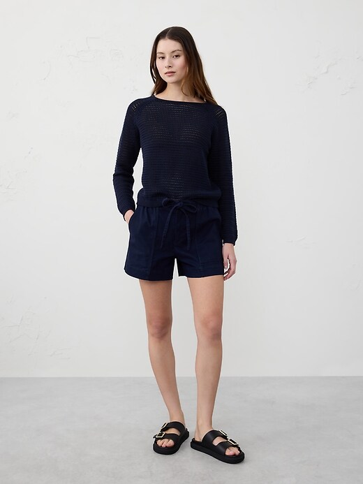 Open Stitch Sweater