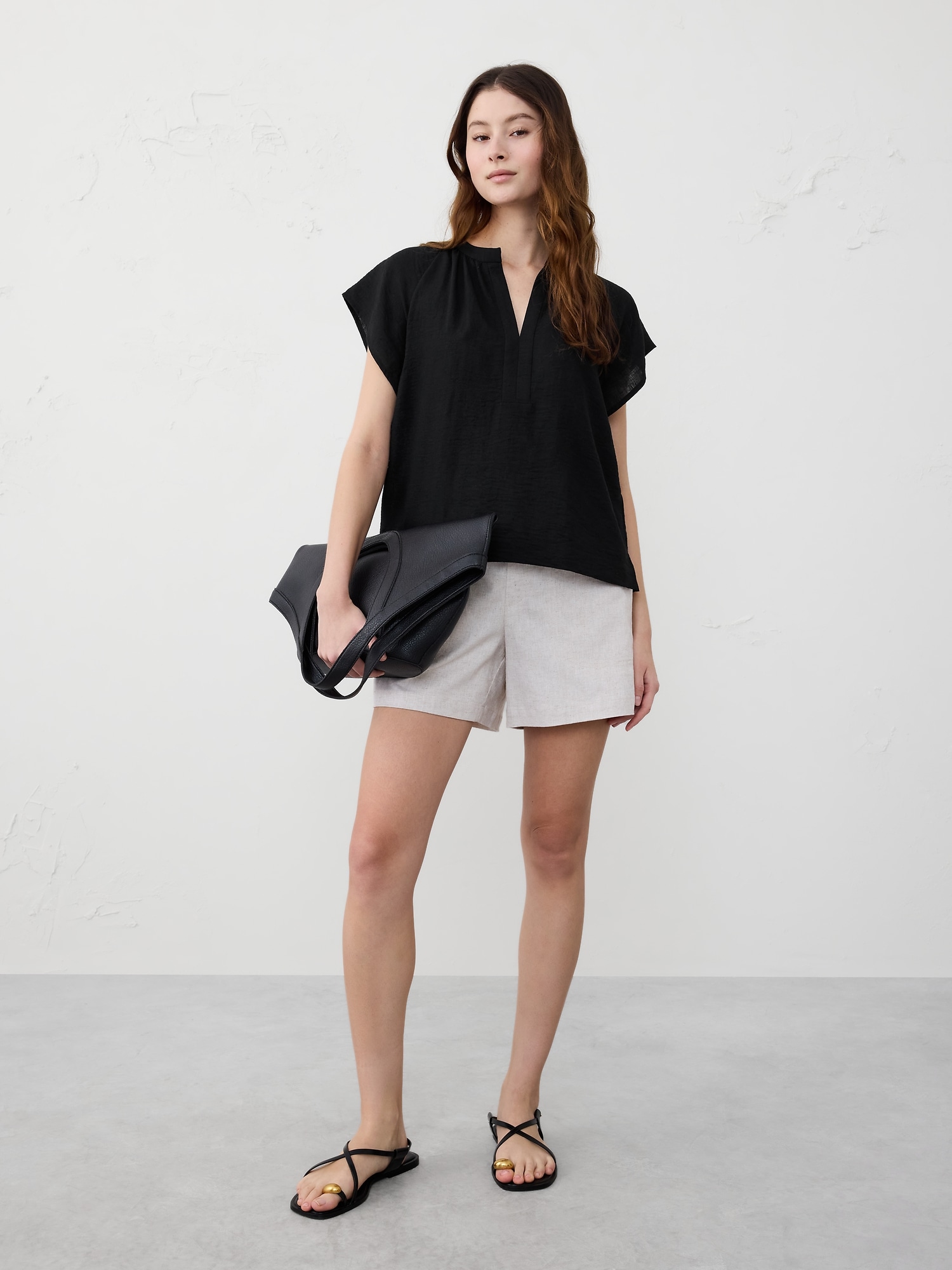 Raglan-Sleeve Top