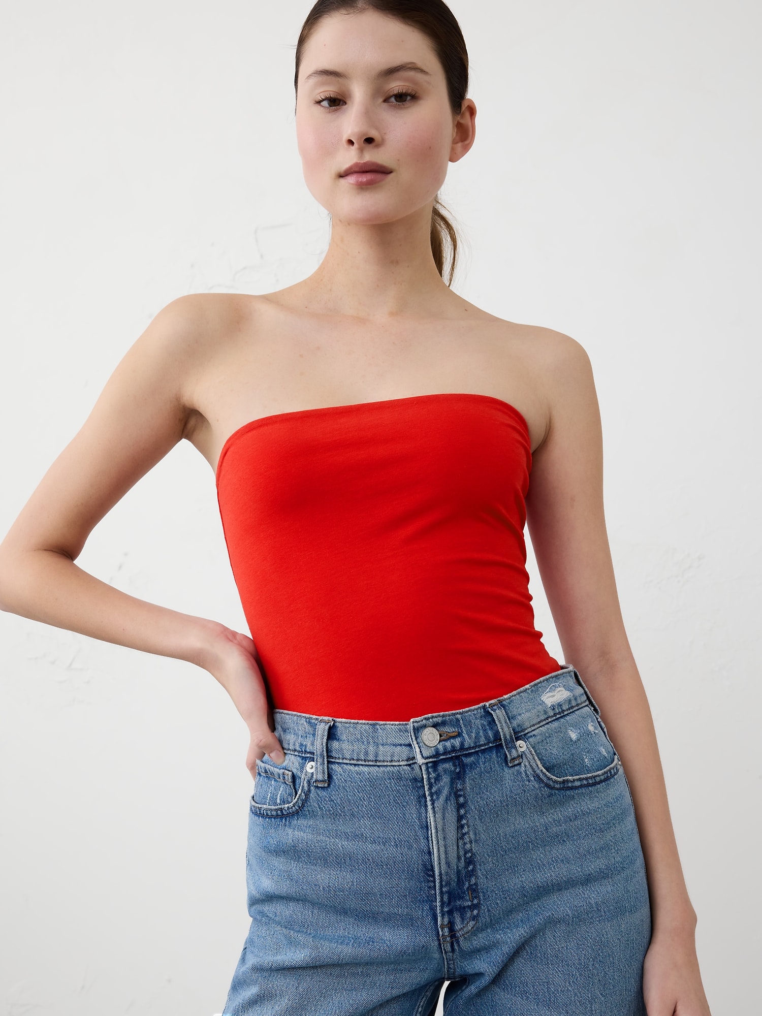 Strapless Soft Stretch Top