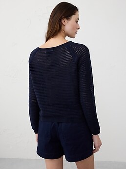 Open Stitch Sweater | Banana Republic Factory