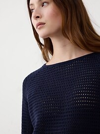 Open Stitch Sweater