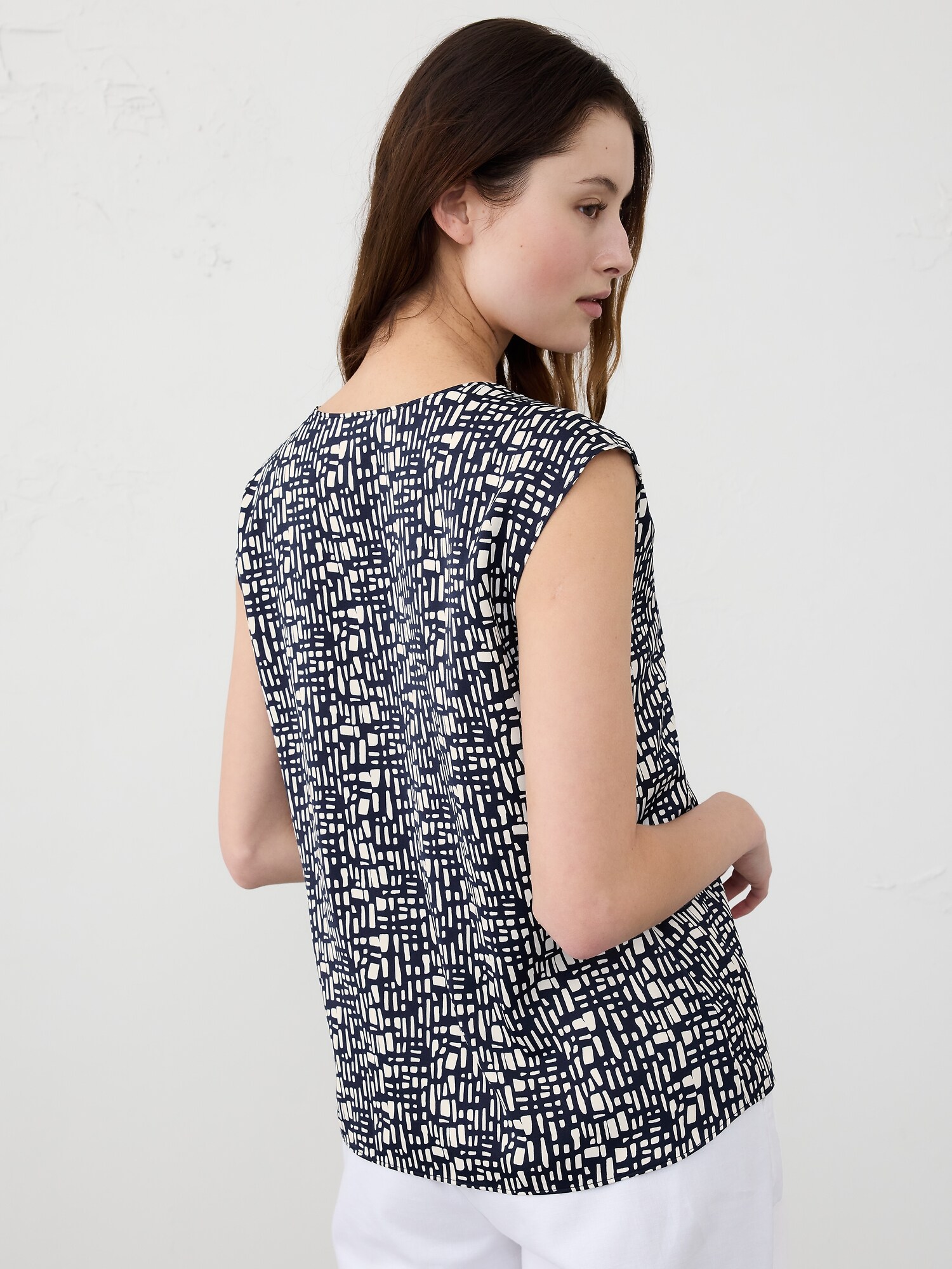 Dolman-Sleeve Blouse