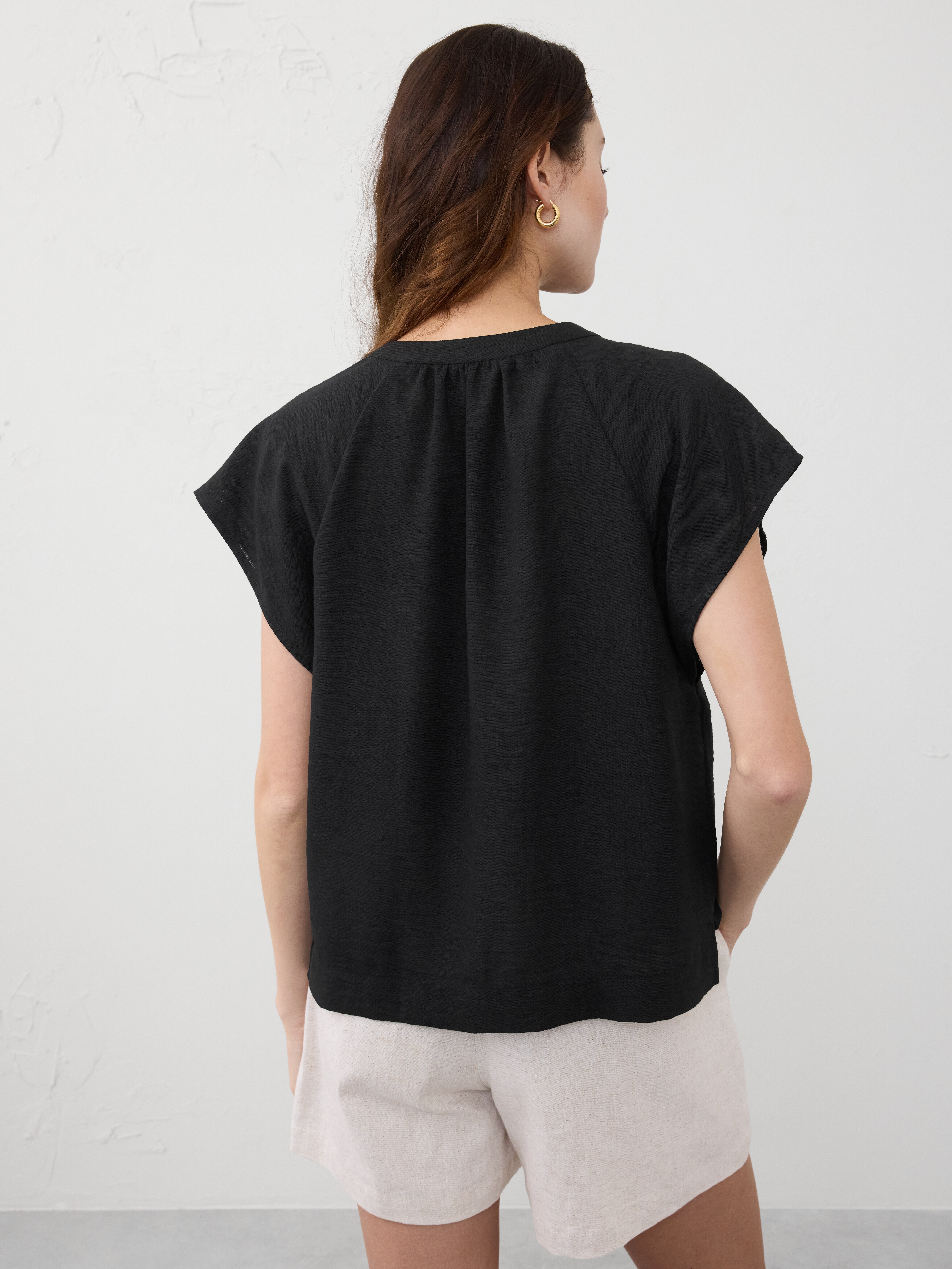 Raglan-Sleeve Top | Banana Republic Factory