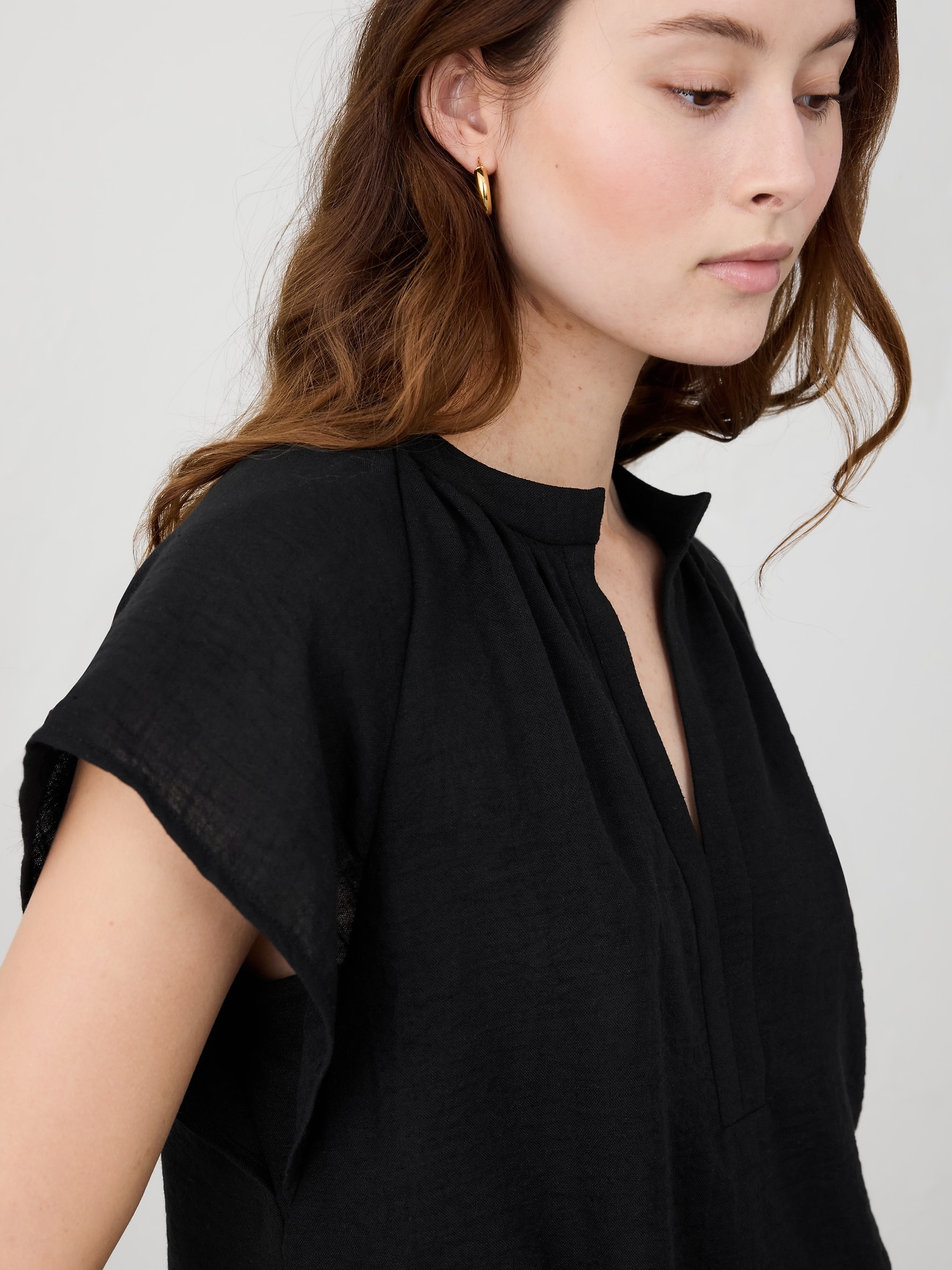 Raglan-Sleeve Top