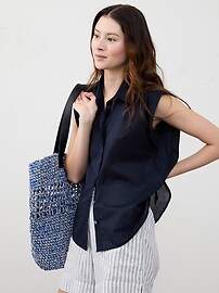 Soft Gathered Voile Shirt