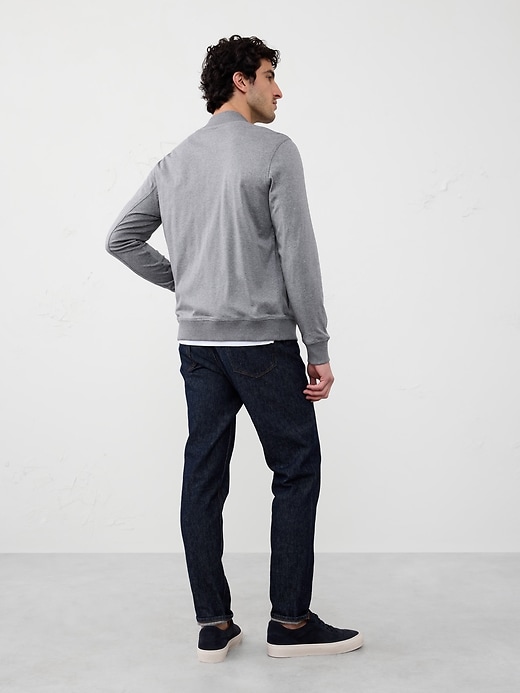 Luxe Touch Bomber Jacket