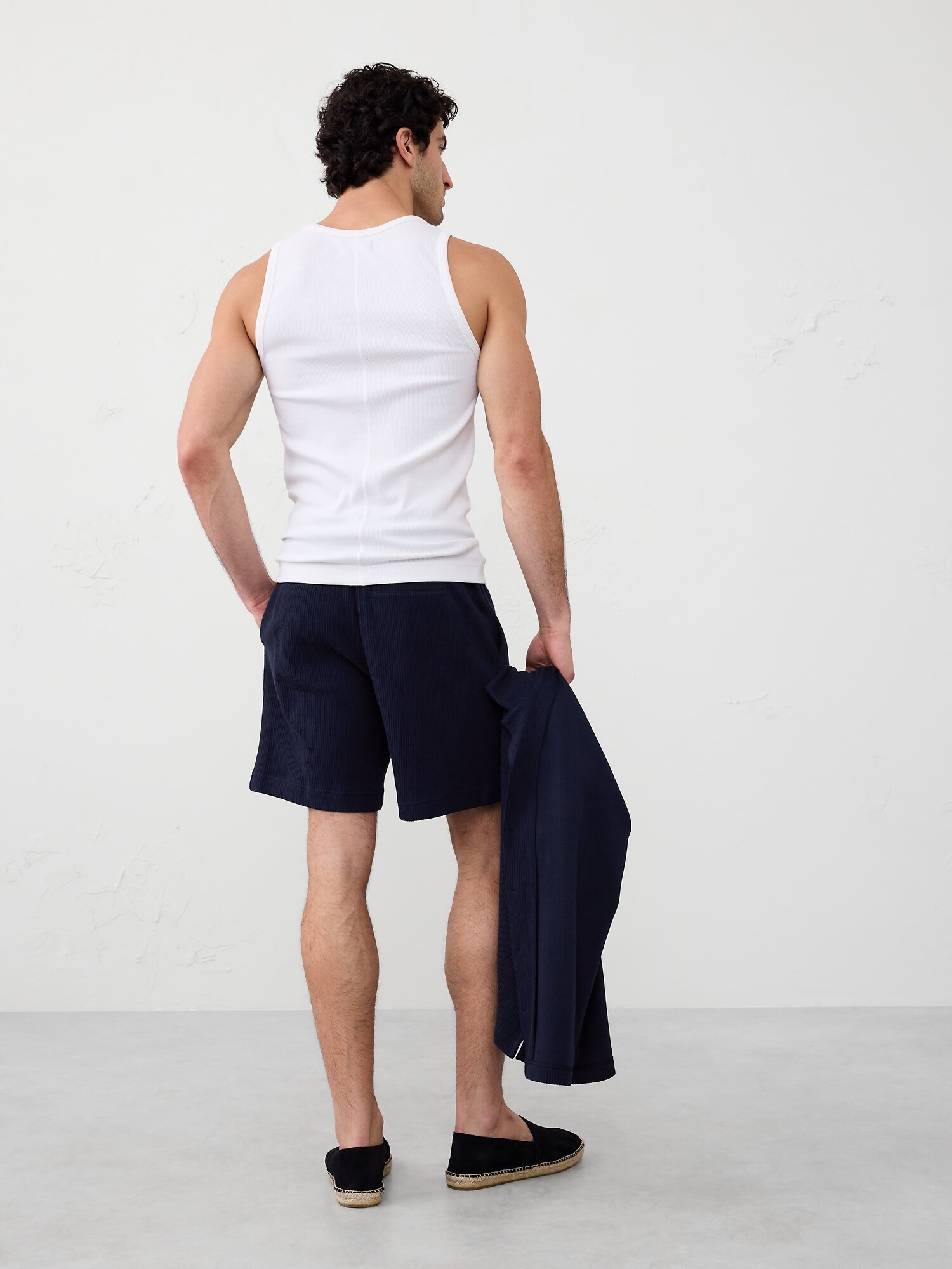 7" Crinkle Ribbed Shorts