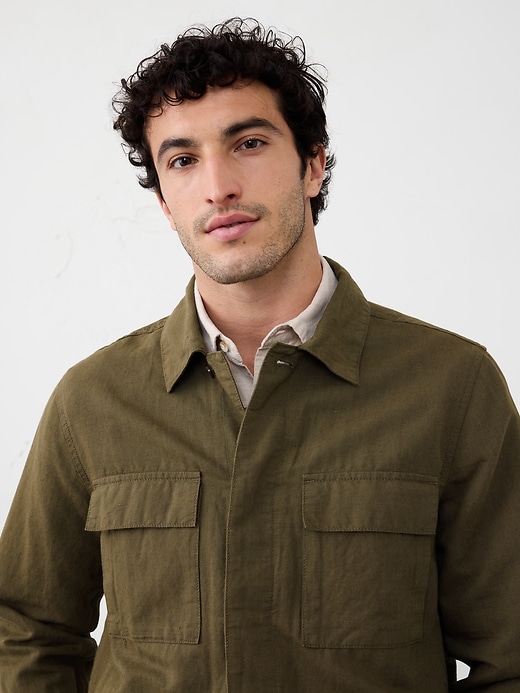 BANANA REPUBLIC ミリタリー ワックス フィールド ジャケット BANANA REPUBLIC FACTORY STORE（バナナリパブリック