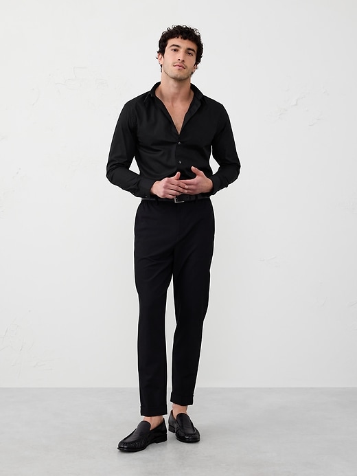 Slim Untucked Dress Shirt