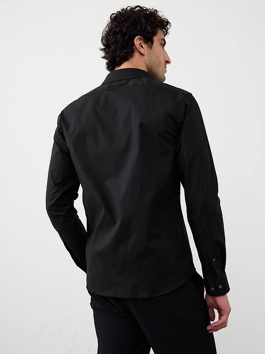 Slim Untucked Dress Shirt
