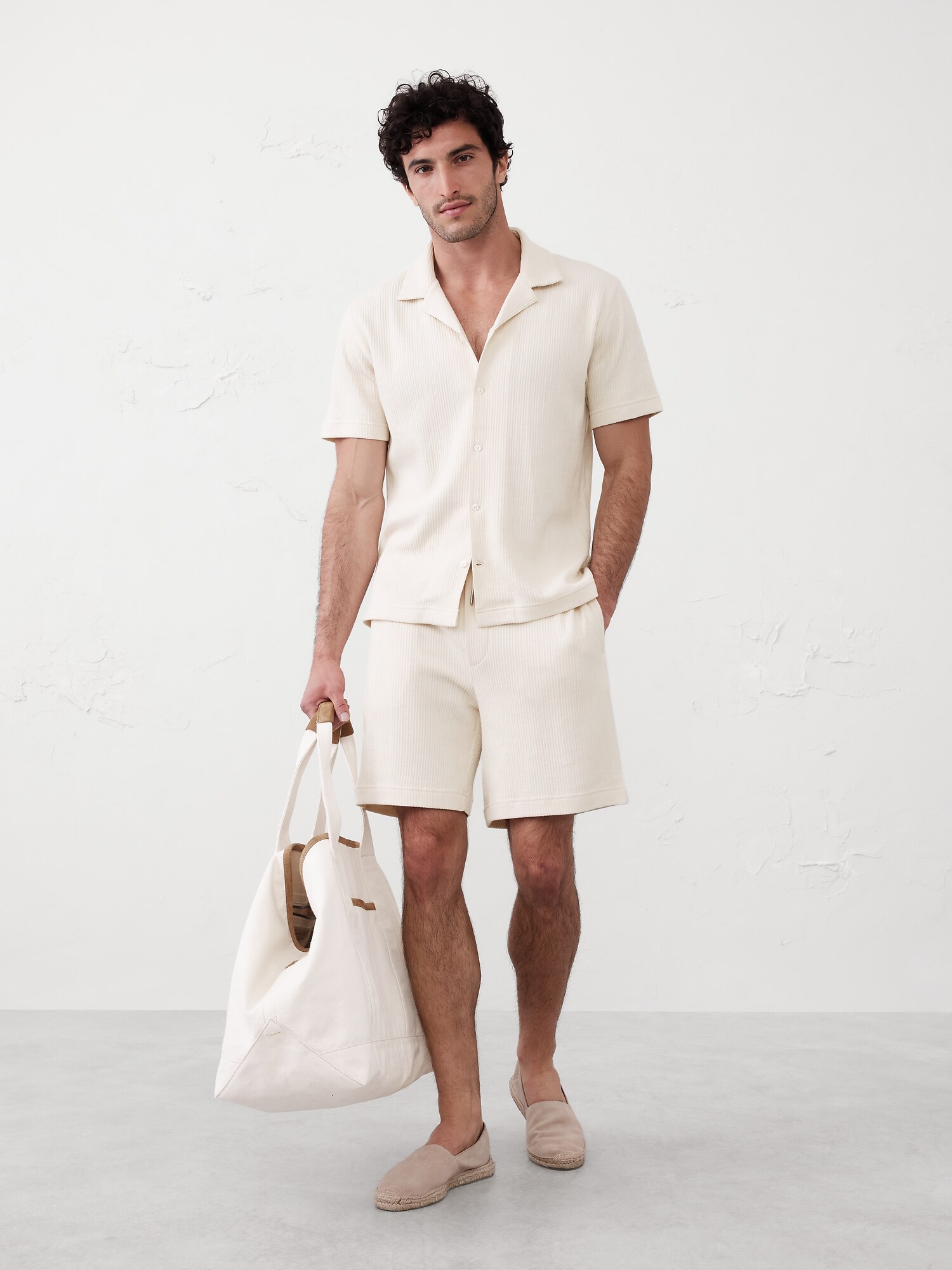 7" Crinkle Ribbed Shorts