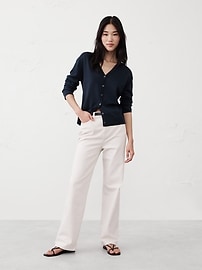 Forever V-Neck Cardigan Sweater | Banana Republic Factory