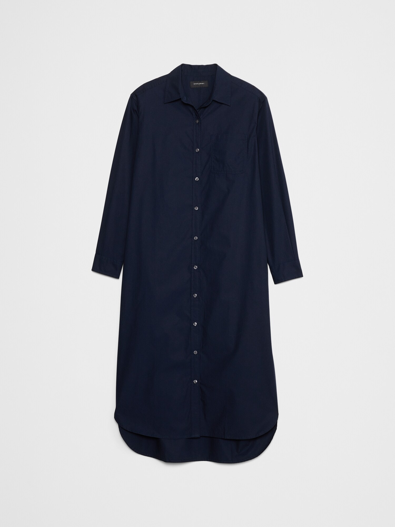 Midi Poplin Shirtdress