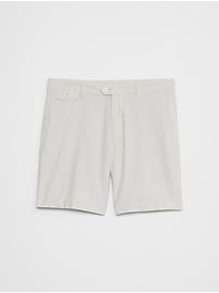 7" Linen-Blend Short