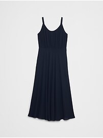 Scoop-Neck Midi Dress