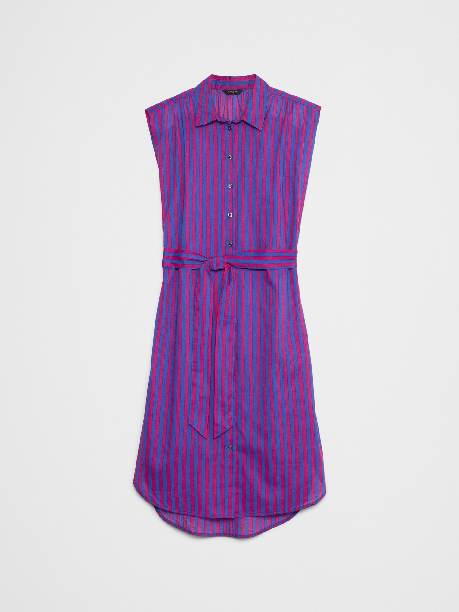 Voile Midi Shirtdress