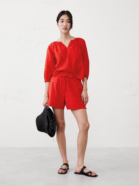 Eyelet Boxer Short