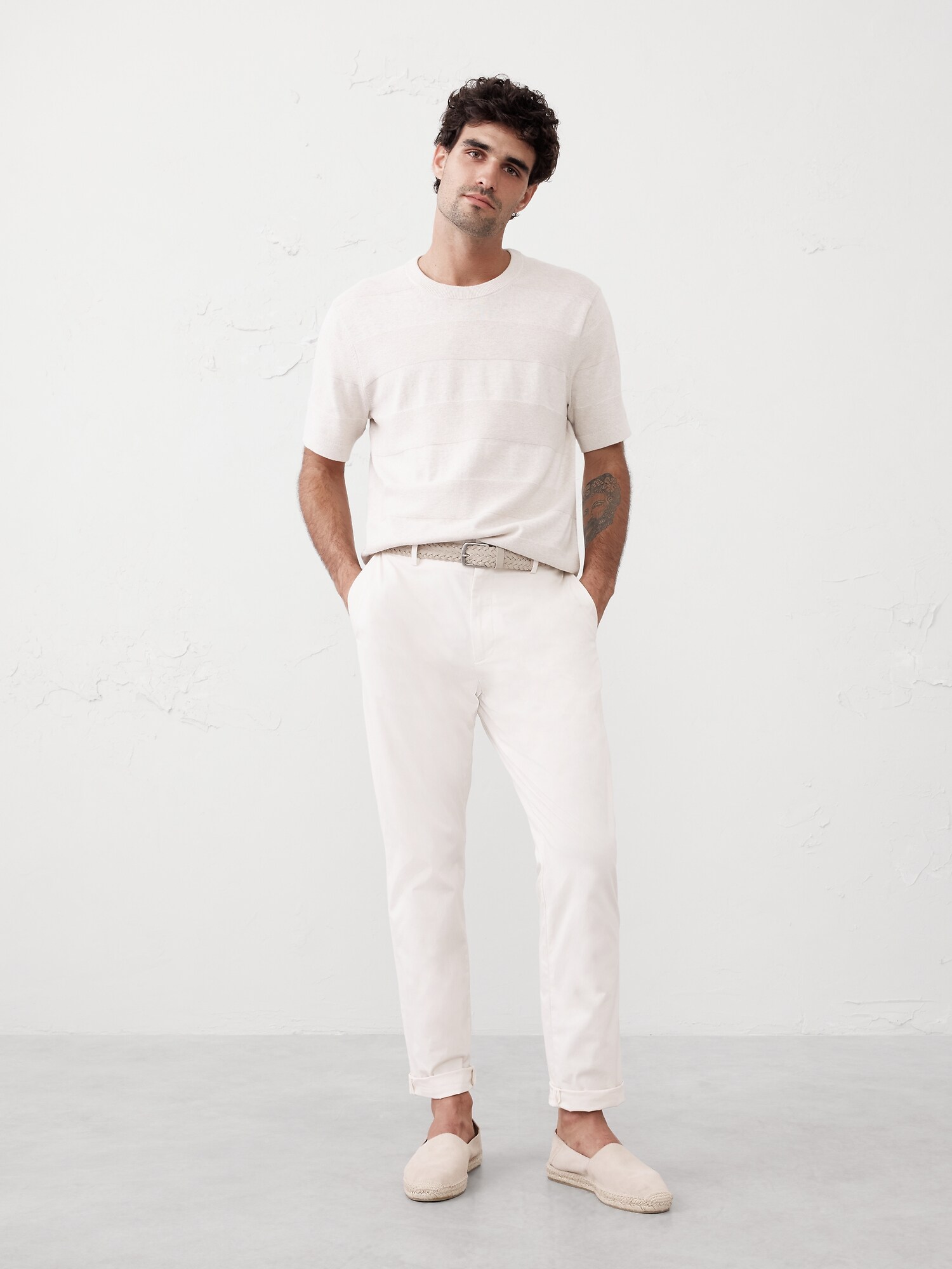 Refined Textured T-Shirt