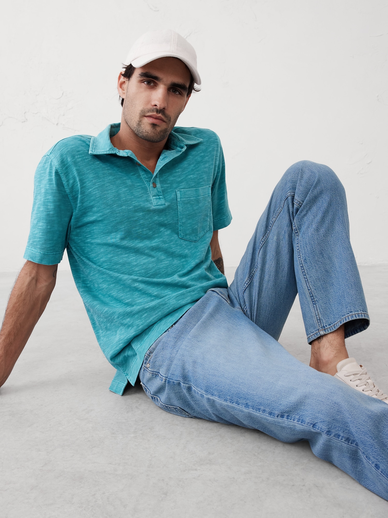 Vintage Slub Polo