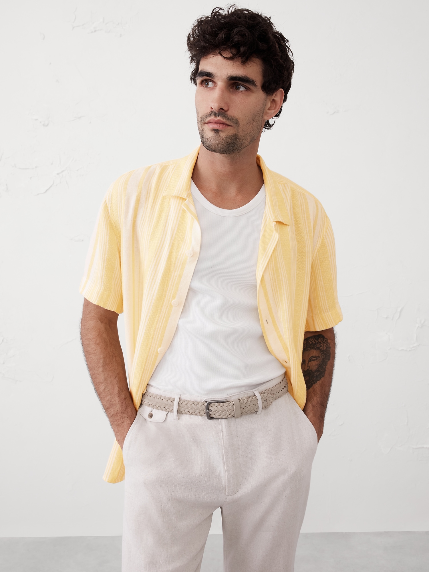 Textured Resort Shirt
