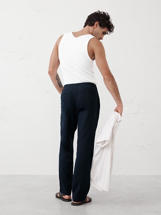 パンツ 00s Banana Republic navy linen slacks Banana Republic | Pants | Banana Republic Linen Pants Navy