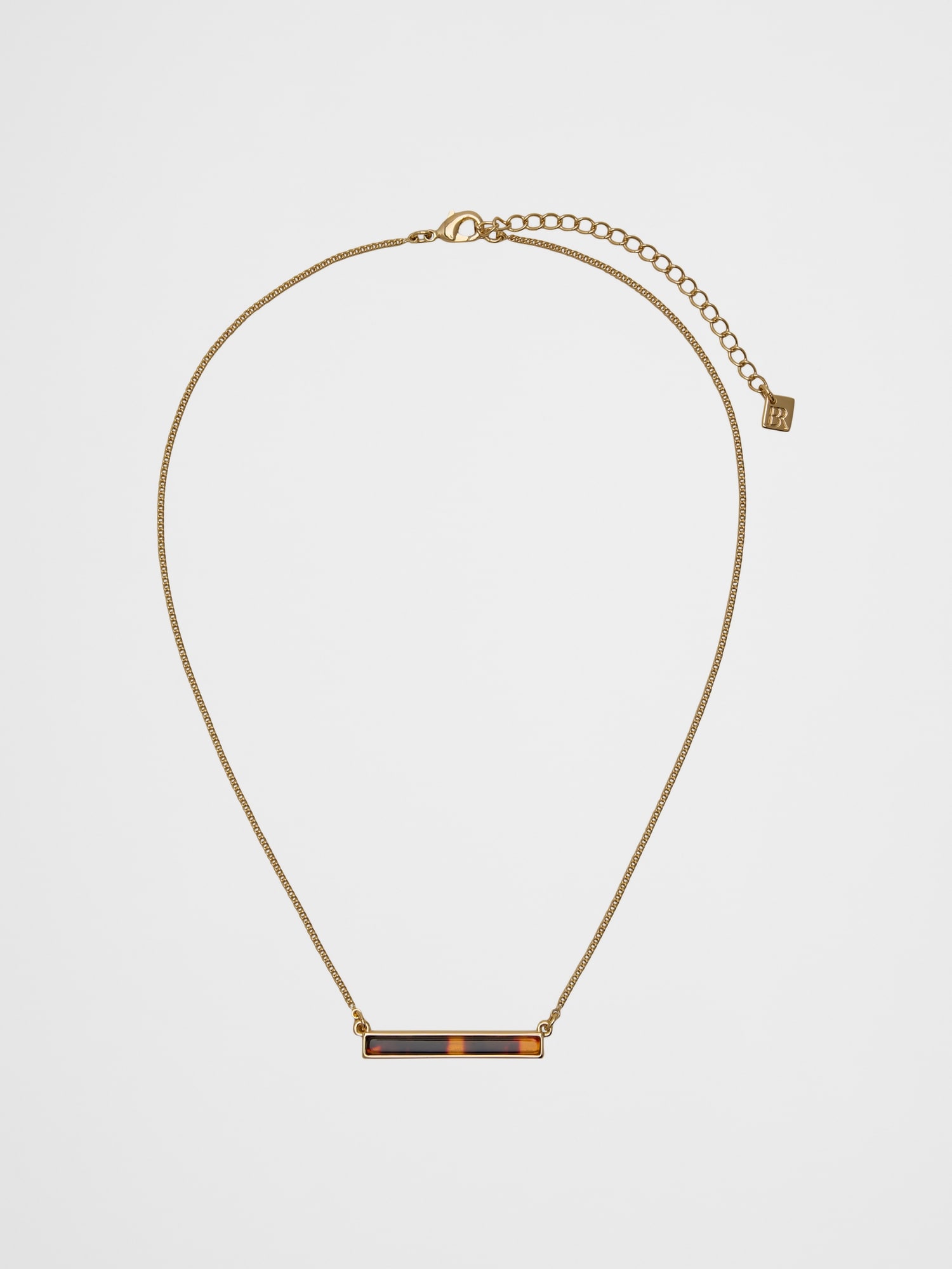 Mother of Pearl Bar Necklace