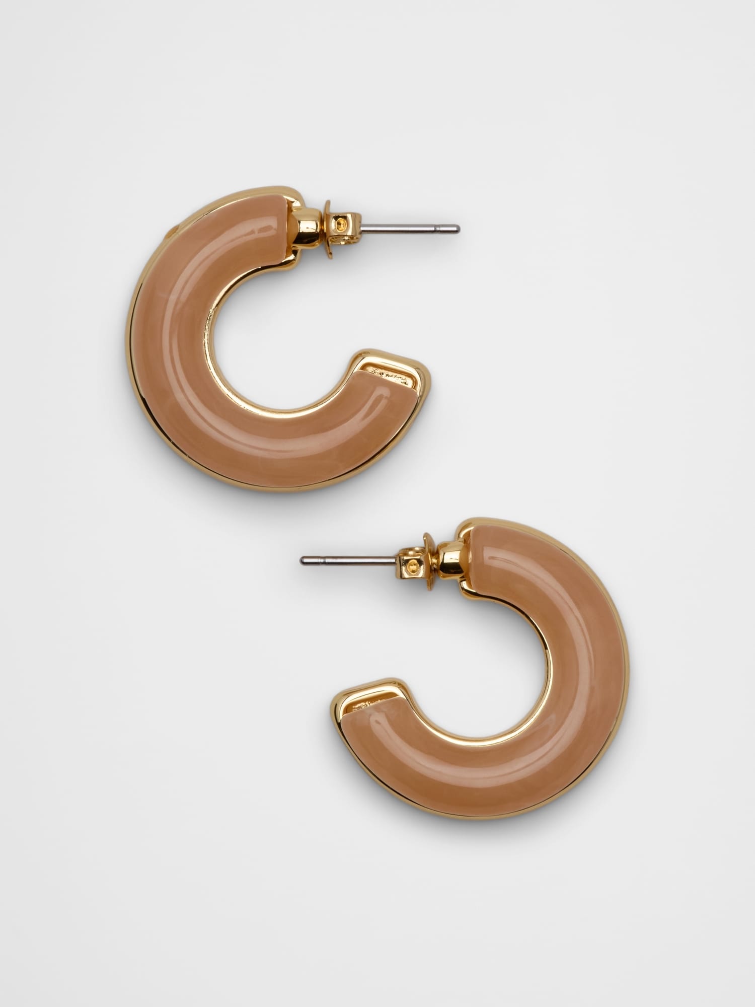 Resin Round Earrings
