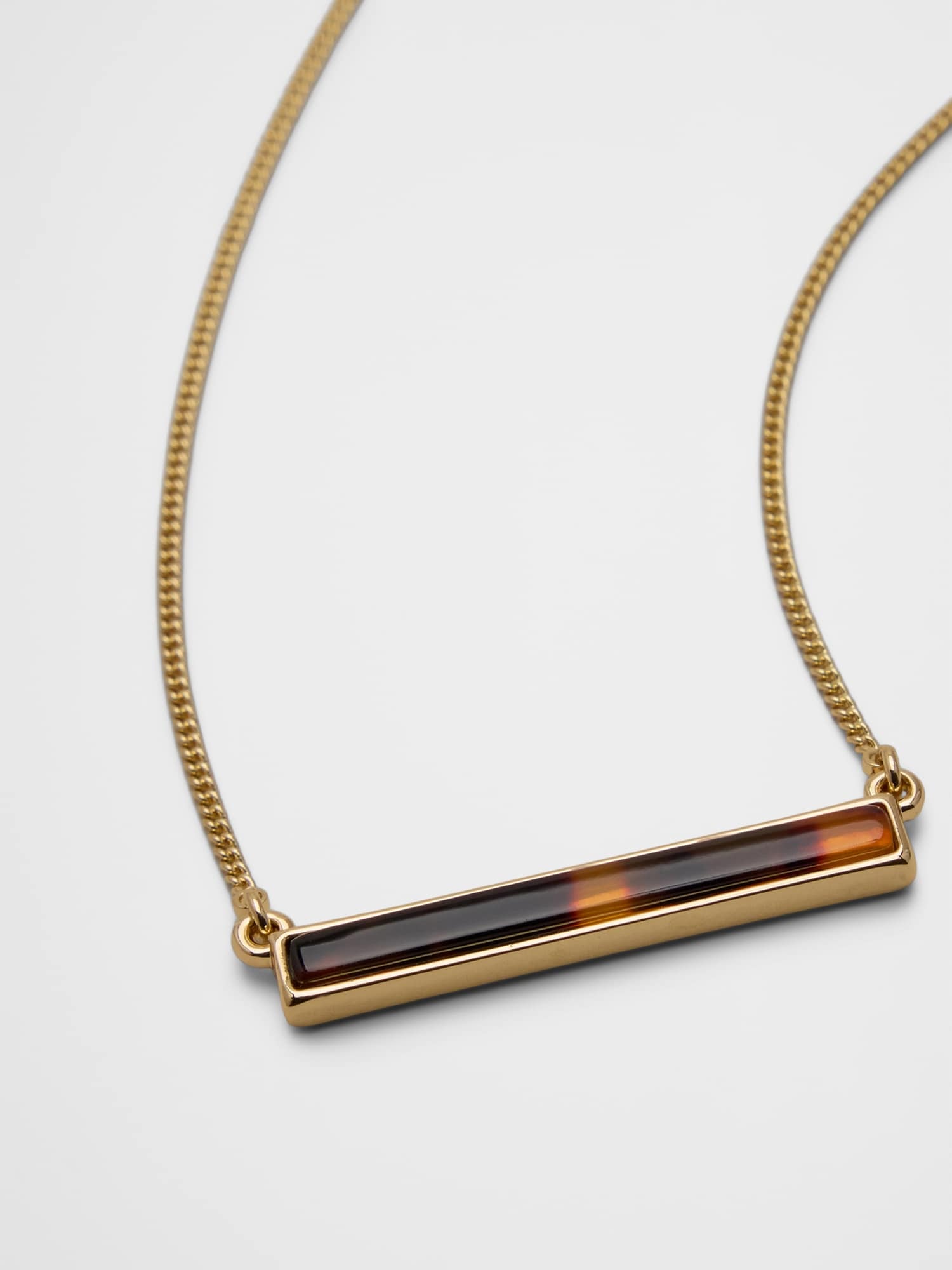 Mother of Pearl Bar Necklace