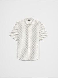 Slim Linen-Blend Shirt