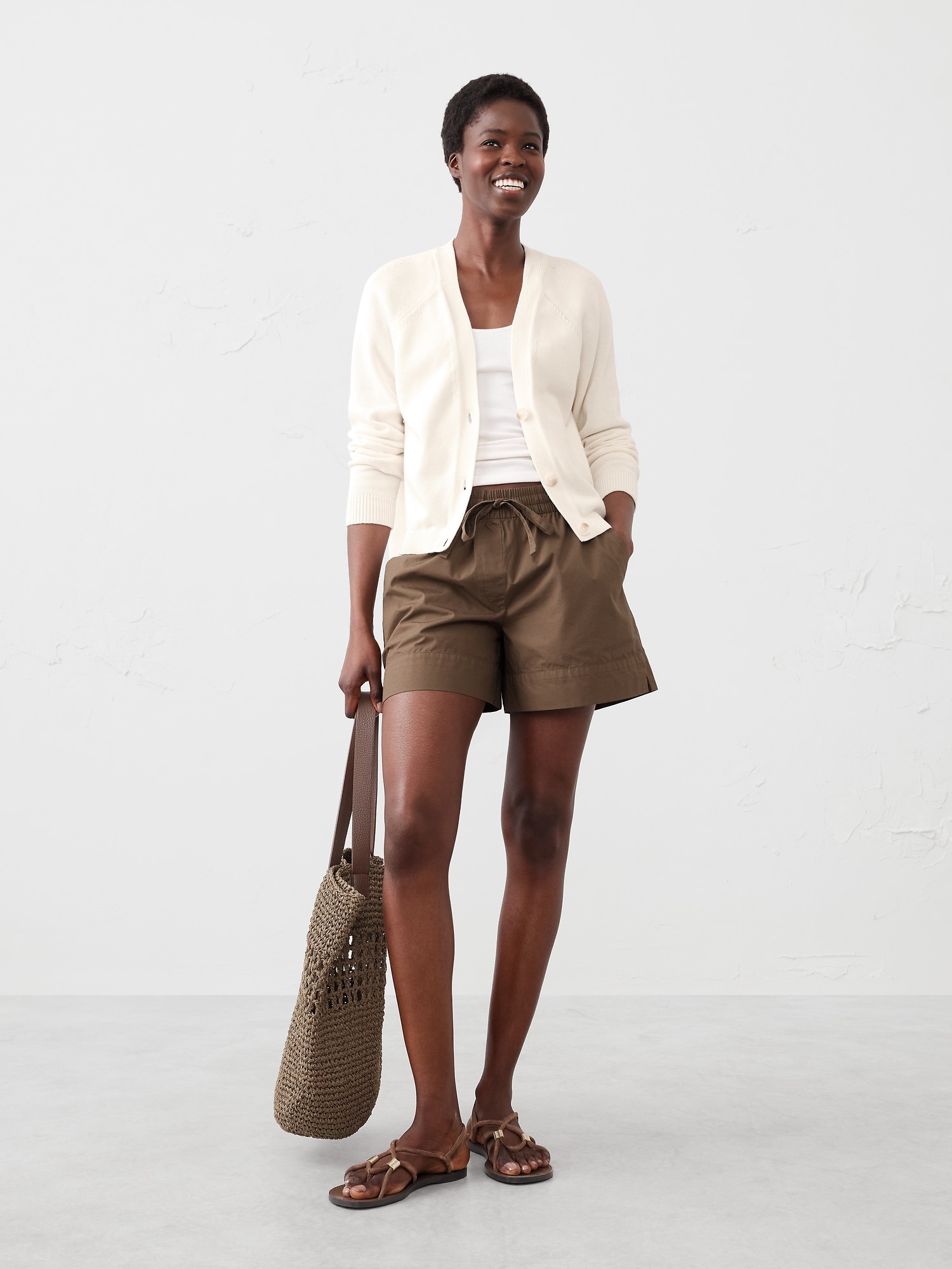 V-Neck Cardigan